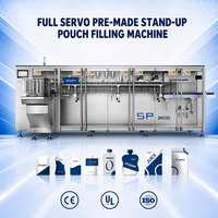 Machine de remplissage de sachets Doypack préformés Acepack Full Servo pour l'emballage de poudre de café et de boissons