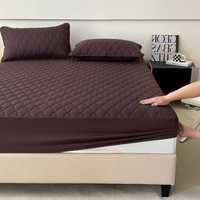 Protège-matelas matelassé imperméable à poches profondes, doux et respirant