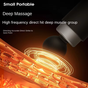 <span class=keywords><strong>Pistola</strong></span> de Masaje de Crioterapia Profesional Mini 2025, Interruptor Instantáneo Frío/Calor, 10 Cabezales, 6 Velocidades, Recargable, Lista para <span class=keywords><strong>Amazon</strong></span> FBA, para Cuerpo y Cabeza - Product Image 5