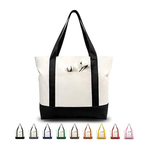 Bolso de punto para mujer, bolsa de almacenamiento de hilo, bolsa de proyecto tejida de algodón con bolsillos para viaje <span class=keywords><strong>y</strong></span> ganchillo - Product Image 2
