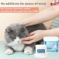 Lingettes pour les yeux des animaux de compagnie pour chiens et chats, éliminateur de marques de larmes, lingettes de toilettage pour animaux de compagnie, lingettes jetables pour animaux de compagnie, lingettes de voyage pour animaux de compagnie