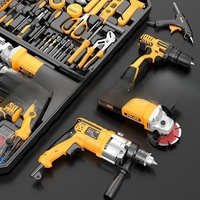 Ensemble d'outils de perçage électrique au lithium 12V pour la maison, 38 pièces