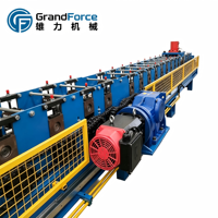 Machine de formage automatique à grande vitesse pour profilés en acier en C pour systèmes de montage solaire, destinée aux lignes de production complètes de centrales photovoltaïques en usine