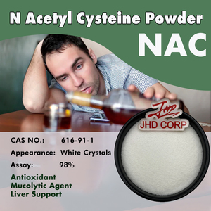 ผงเอ็น-อะซีทิล แอล-ซิสเทอีน (<span class=keywords><strong>NAC</strong></span>) ความบริสุทธิ์ 99% จากคลังสินค้าสหรัฐอเมริกา/สหภาพยุโรป วัตถุดิบกรดอะมิโน เกรดอาหาร สำหรับอาหารเสริมและโภชนาการสำหรับนักกีฬา - Product Image 2