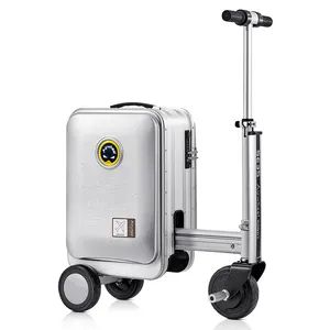 Airwheel New Front Opening Trolley Case Boarding Universal Wheel Suitcase 20 Inch Fashion Trend Men's Business Unisex Luggage