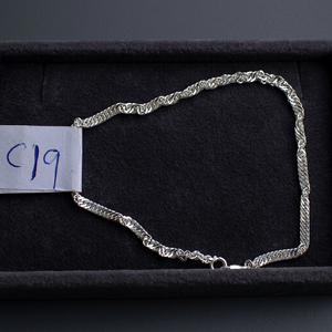 Chaînes en argent sterling 925 très demandées, fournitures de bijoux en gros par Sejal Creation Pvt. Modèle C19 - Product Image 3