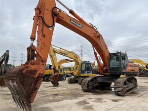 รถขุดดิน Doosan DX500 มือสอง ราคาถูก ผลิตในเกาหลีใต้ รถตักดินแบบตีนตะขาบ Doosan 50 ตัน - Product Image 4