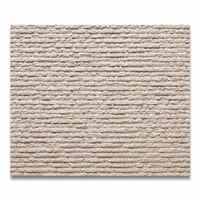 Revêtement mural en pierre souple texturée à lignes grossières, flexible, beige, en pierre MCM, pour façades extérieures et intérieures