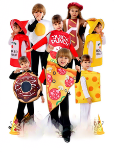 Disfraz de Halloween para Niños, Divertido Disfraz de Comida para Cosplay, Material de Poliéster Unisex - Product Image 1