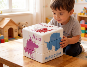 Cubo Mágico Mini, Juguete Educativo para Niños, Desarrollo de la Inteligencia, Alivio del Estrés, Rompecabezas, Plástico ABS - Product Image 1