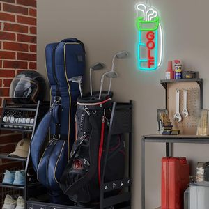Golf Neon <b>Sign</b> LED indoor hanging ambient light shop <b>sign</b> wall decoration light entrance indicator light luminous <b>sign</b> 5V 12V - Product Image 5