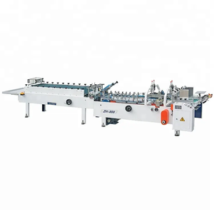 Hộp các tông dán máy ZH-800 tự động đường thẳng Hộp thư mục <span class=keywords><strong>gluer</strong></span> tự động hộp <span class=keywords><strong>carton</strong></span> thư mục <span class=keywords><strong>gluer</strong></span> máy - Product Image 1