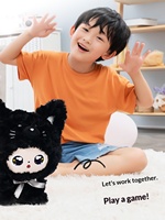 Jouet en peluche interactif intelligent en coton PP, robot parlant pour l'apprentissage précoce, compagnon adorable et parfait