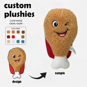 Fabricante y Proveedor <span class=keywords><strong>de</strong></span> Juguetes <span class=keywords><strong>de</strong></span> Peluche Personalizados, Lindo Pollo con Ojos Parpadeantes, Decoración Creativa para Restaurantes, Juguetes <span class=keywords><strong>de</strong></span> Peluche Personalizados, MOQ Bajo - Product Image 1