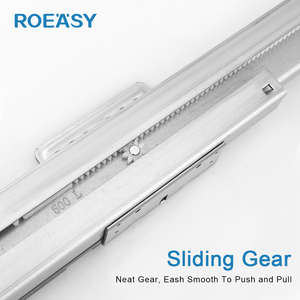 Roeasy ánh sáng màu xám thủy lực ngăn kéo kim loại hộp trượt nhà bếp trượt thanh trượt - Product Image 6
