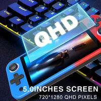 Consola de Juegos Portátil Retro S20 a Precio de Fábrica, con Pantalla IPS de 5 Pulgadas, Sistema Linux, Reproductor de Juegos para PSP