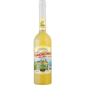 Limoncello Dell'Isola de haute qualité, distillerie Caffo, 0,70 L, 6 bouteilles par boîte, Italie, prêt à être expédié - Product Image 1