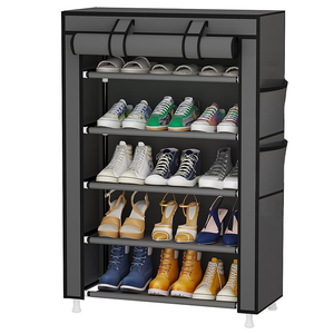 Household Detachable Shoes <b>Storage</b> Rack Multi Layer Shoes Organizer <b>Box</b> None Woven Shoes <b>Storage</b> Cabinet - Product Image 1