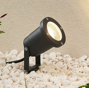 Tache de pelouse extérieure à tête réglable étanche en aluminium moulé sous pression noir <span class=keywords><strong>12v</strong></span> lumières de pointe de jardin - Product Image 4