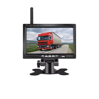 Hesida, cámara de visión trasera inalámbrica de 7 pulgadas, Monitor de coche, cámara de marcha atrás de vehículo para camión, RV, autobús, imagen inversa