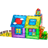 Magplayer 3.75 7.5 15cm Portal Pack, Bloques Magnéticos Encajables para Niños, Juguetes de Construcción Coloridos, Regalo Portal