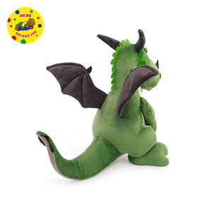 Jouet en peluche OEM ODM, dinosaure en peluche, poupée en peluche, jouet de <span class=keywords><strong>dessin</strong></span> <span class=keywords><strong>animé</strong></span>, dragon vert volant - Product Image 2