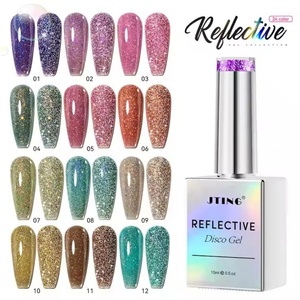 JTING - Colección de Esmaltes de Uñas en Gel Reflectantes de 12 Colores, Esmalte de Uñas en Gel con Destellos de Diamante Súper Brillantes, ODM/OEM, Personalización Privada Gratuita - Product Image 6
