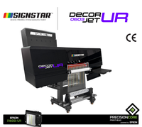 Impresora UV DTF de 60 cm con cabezales EPSON I1600 y caja de refrigeración LED con agua, ideal para la personalización de artículos promocionales.