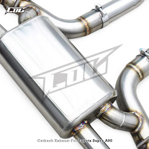 सुप्रा A90/a91 mk4/mk5 3.0t 2020-2023 स्टेनलेस स्टील निकास पाइप मफलर ओम वाल्व 1.5 मिमी मोटी - Product Image 2