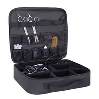 Sac de rangement pliable personnalisé pour outils de barbier Trousse d'organisation pour coiffeurs Trousse à outils pour ciseaux styliste