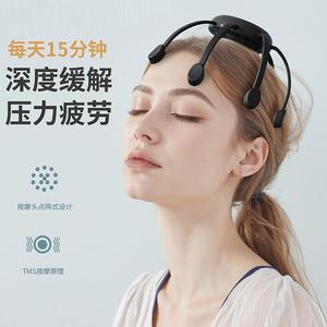 Masseur de tête en forme de pieuvre, appareil électrique rechargeable pour soulager le cuir chevelu et les migraines - Product Image 3