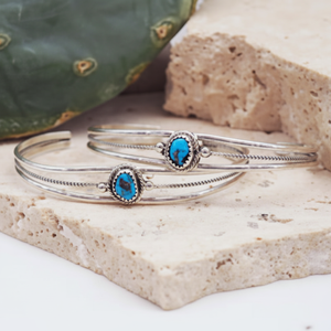 Navajo Turquoise Twist Fashion Cuff <b>Bracelet</b> - Product Image 1