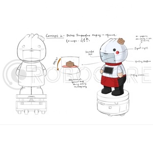 TEMI人工知能ロボットプラットフォーム カスタマイズロボット広告 スマート商業用ヒューマノイドロボットソリューション Androidベース - Product Image 6