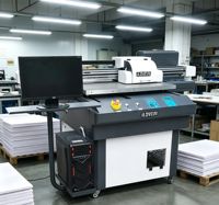 Impresora de Inyección de Tinta UV de Formato Ancho con Cabezal de Impresión de Alta Resolución para Aplicaciones en Azulejos, Paredes, Pisos, Cerámica, Tubos