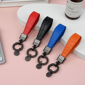 Braided Rope <b>Leather</b> Keyring Multicolor <b>Leather</b> Car <b>Keychain</b> Creative Handmade Child Pendant Jewelry for Women Car Bicycles - Product Image 5