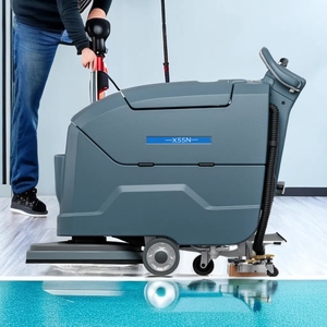 MSDS Lithium Battery 32,000 Sqft/h Working Efficiency Commercial Self Propelled Traction Drive <b>Floor</b> Washing Scrubber <b>Floor</b> Scru - Product Image 4