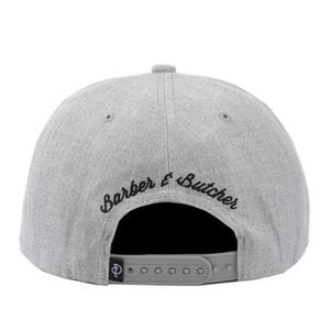 Casquettes de sport à 6 panneaux, style snapback, personnalisables, à visière unie, gris à carreaux, vert uni, pour jeunes - Product Image 4