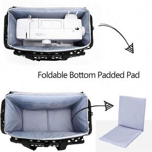 Échantillon gratuit - NOUVEAU design 2023 - Sac de rangement pour travaux manuels, sac fourre-tout, organiseur pour couture, scrapbooking et loisirs créatifs - Product Image 6