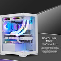 Wholesale Popular Design Micro ATX CASE Gamer Gaming Computer Pc Cases & Towers with RGB Fan