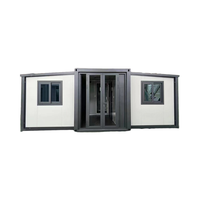 Maison mobile extensible en conteneur avec design haut de gamme