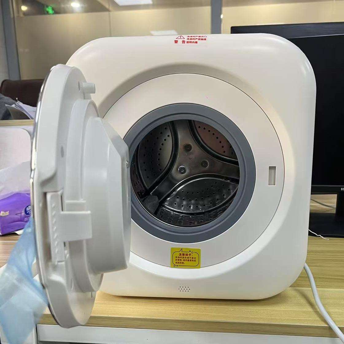 Washer Dryer Combo Daewoo Mini Washing Machine 3kg Front Load