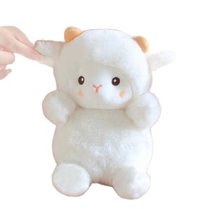 Jouet en peluche court en coton PP, mignon, dessin animé, transfrontalier, transformation vestimentaire, petite poupée mouton, cadeau pour fille - Product Image 5