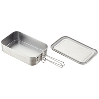 Boîte à lunch en acier inoxydable légère et portable de haute qualité à bas prix avec serrure, ensemble de boîtes à lunch thermiques pour l'escalade