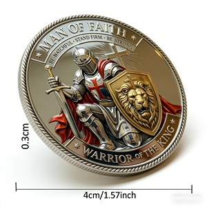 <span class=keywords><strong>Moneta</strong></span> 3D in Rilievo del Leone di Giuda, <span class=keywords><strong>Moneta</strong></span> Commemorativa da Collezione Cristiana per Chiesa e Souvenir - Product Image 6