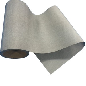 Plain polyester taffeta en koper nikkel metalen laag straling slip stof - Product Image 1