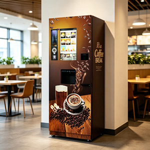 Máquina Expendedora de Café Profesional de 40 Sabores, Máquina Dispensadora de Café Instantáneo con Certificación CE ISO, Cafetera de Espresso - Product Image 1