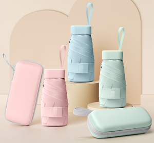 Windproof 5 năm lần Esprit gấp ô dù với EVA trường hợp - Product Image 1