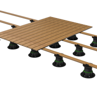Outil de pavage pour plancher surélevé de terrasse extérieure de bonne qualité JNZ rehausseurs de terrasse réglables piédestal de plancher réglable