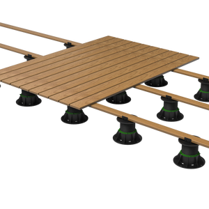 Jnz chất lượng tốt ngoài trời Roof boong nâng lên sàn lát công cụ điều chỉnh decking risers có thể điều chỉnh tầng bệ - Product Image 5