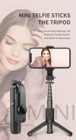 TOKQI- L10 Soporte para Selfie Stick con Control Remoto, Trípode Inalámbrico para Smartphone